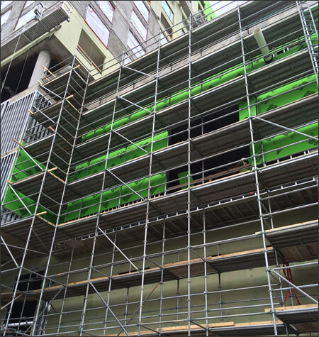 Commercial Scaffolding Rentals | Suspended Scaffolding Installation | Texas